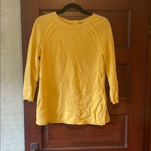 Yellow light weight sweater